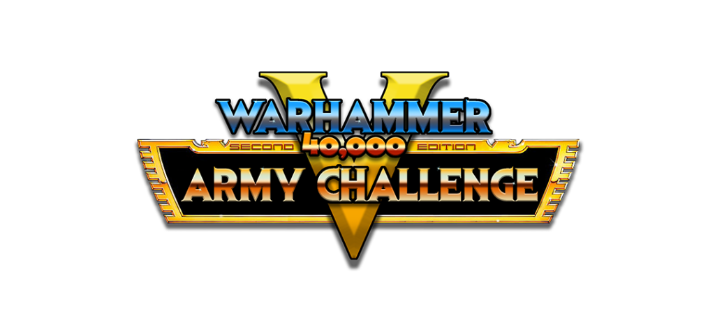 Warhammer 40k Second Edition Army Challenge graphic